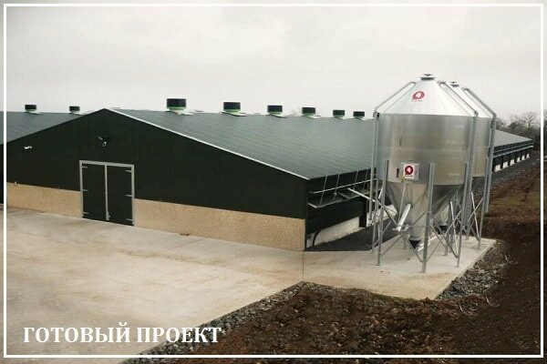 Этапы возведения птицефабрики от завода ВелесТент-грь